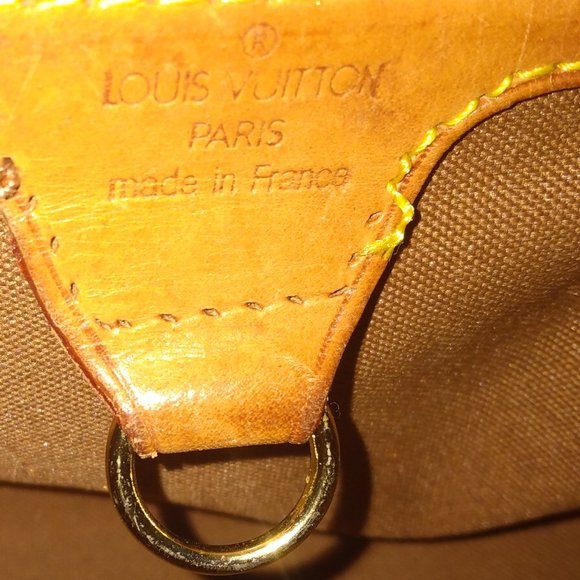 ❤️Authentic 2001 LOUIS VUITTON Bowler Bag Ellipse Purse + Crossbody Strap - Picture 9 of 12